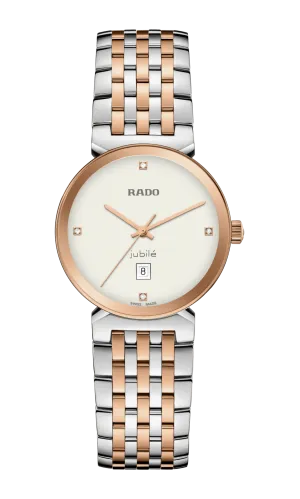 RADO Florence Classic Diamonds 30mm Rose Gold-Silver Women's Watch R48913723