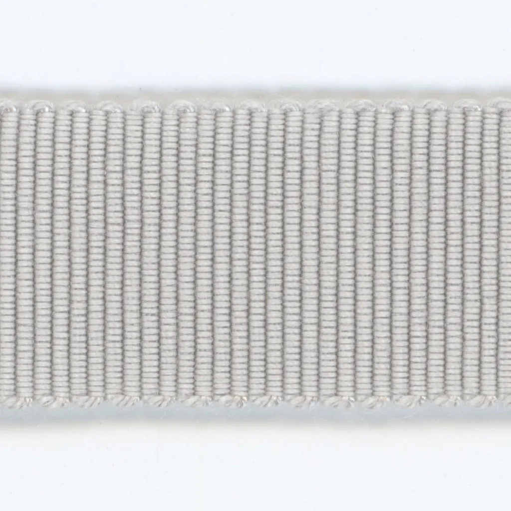 Rayon Grosgrain Ribbon #100 Pale Silver