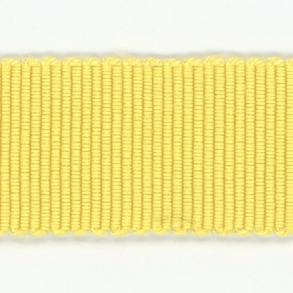 Rayon Grosgrain Ribbon #118 Acid Yellow