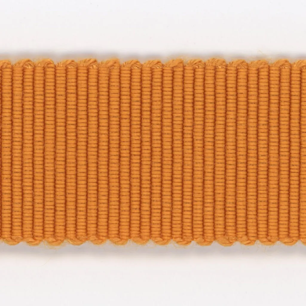 Rayon Grosgrain Ribbon #120 Orange
