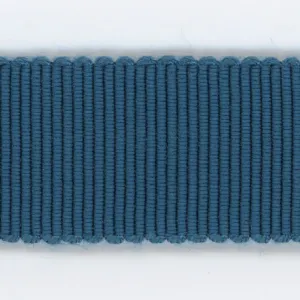 Rayon Grosgrain Ribbon #63 Cyan Blue