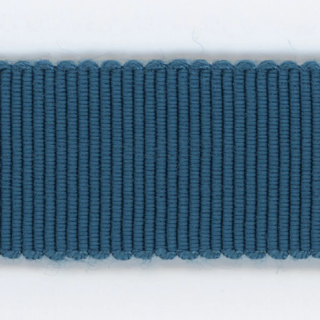 Rayon Grosgrain Ribbon #63 Cyan Blue