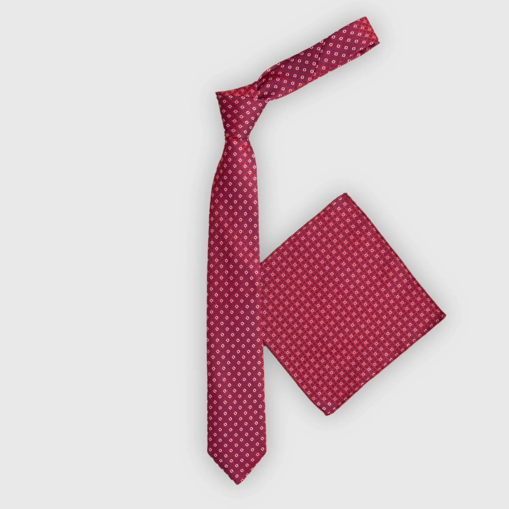 Red Printed Tie