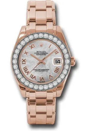 Rolex Datejust Pearlmaster 34mm Watch: 81285 mrp