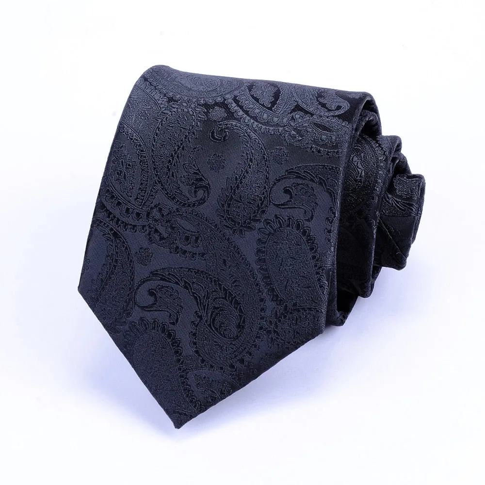 Silk Paisley Print Ties