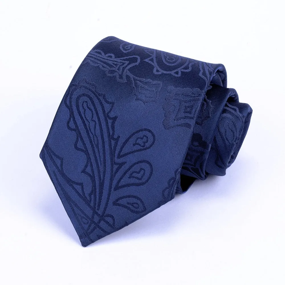 Silk Paisley Print Ties