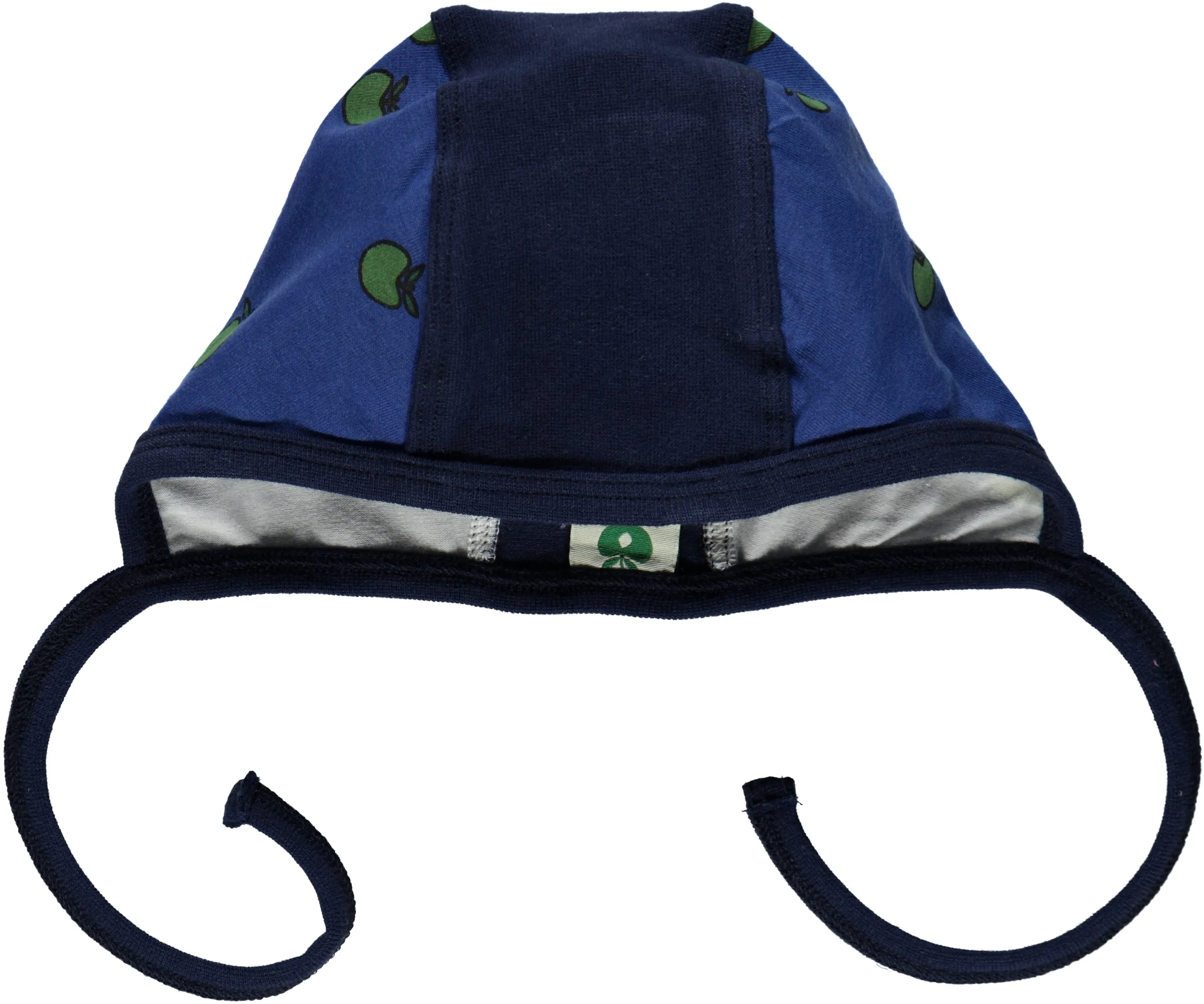 Smafolk Baby Hat - Apples Blue