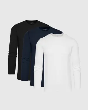 Standard Waffle Long Sleeve Crew 3-Pack