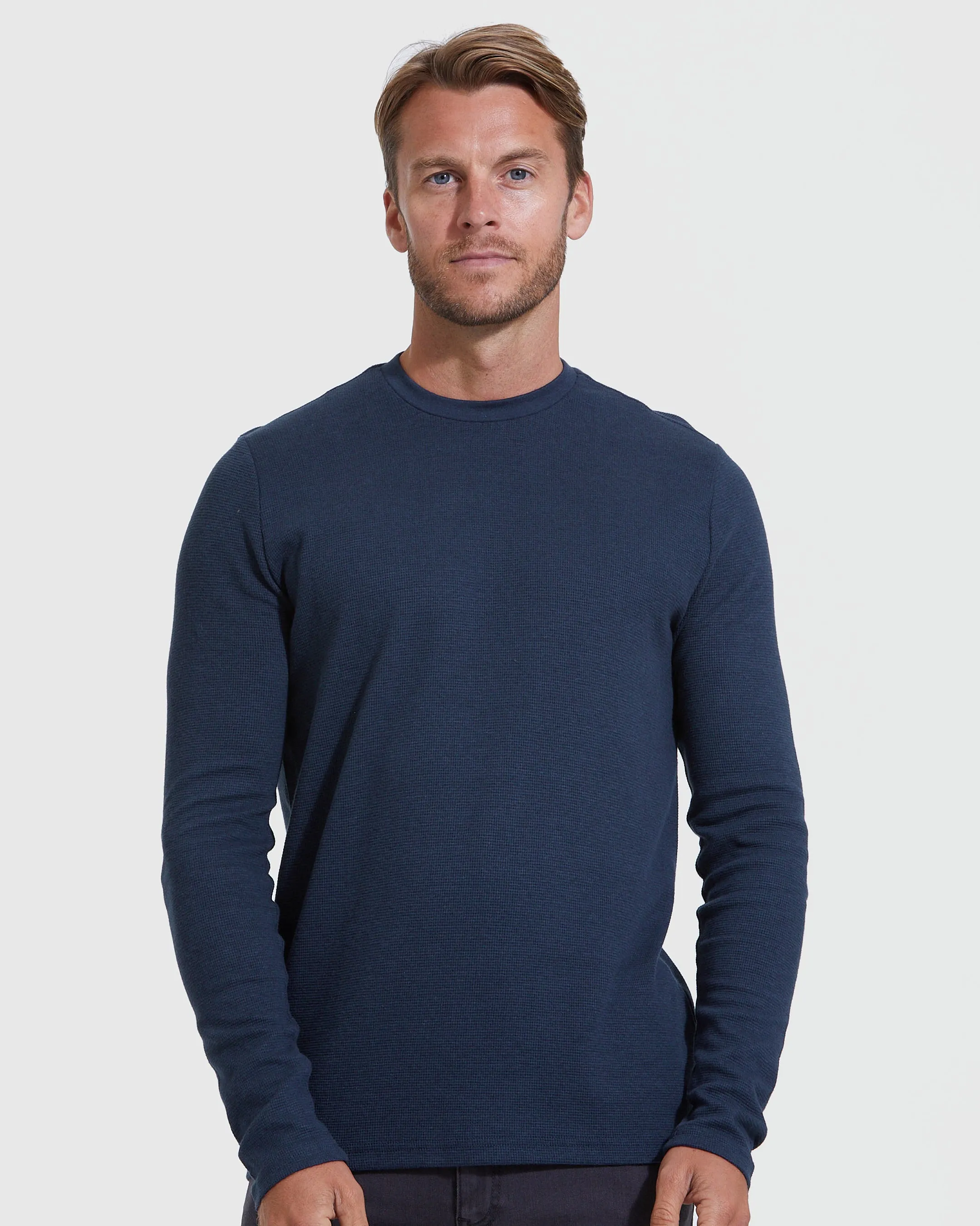 Standard Waffle Long Sleeve Crew 3-Pack