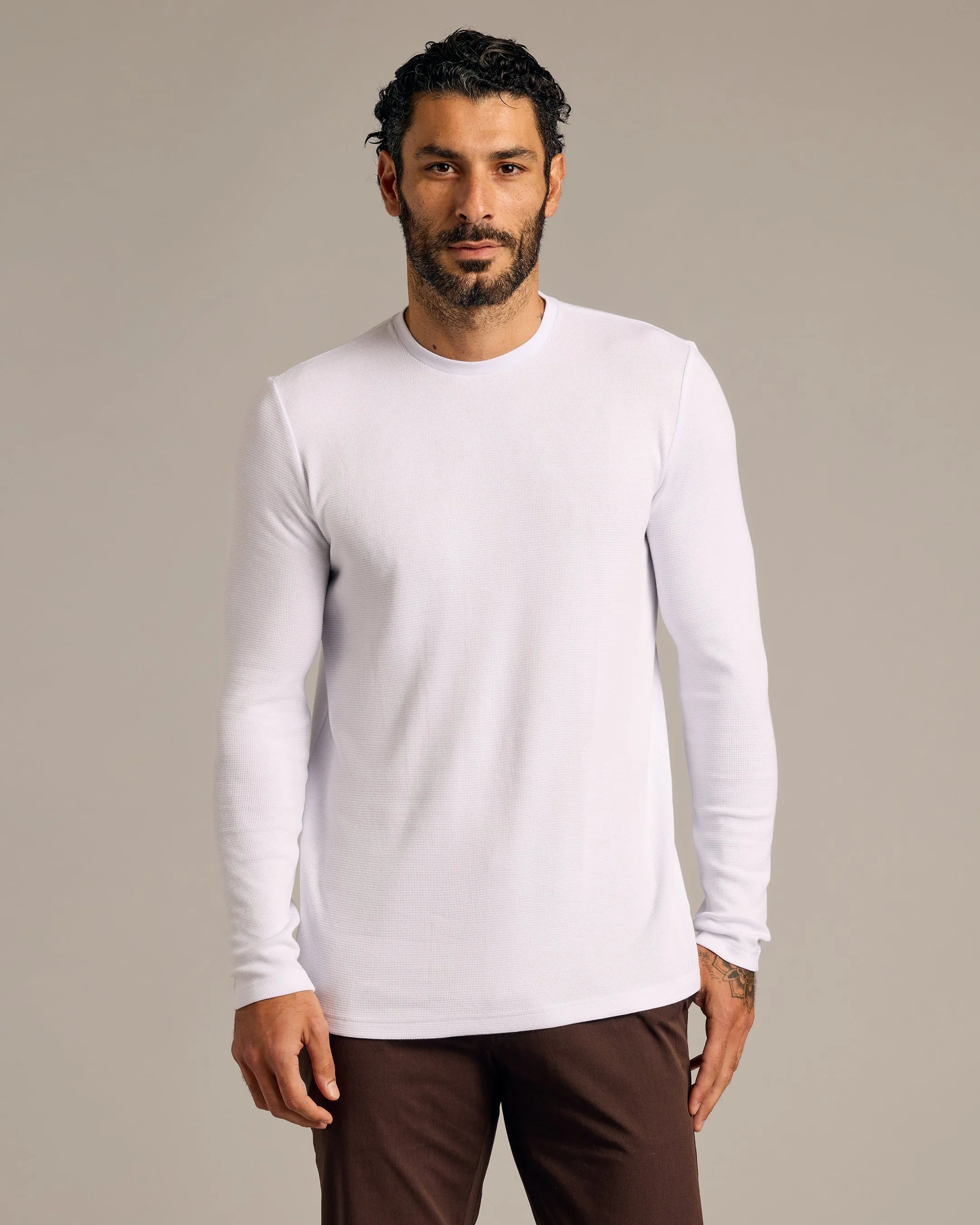 Standard Waffle Long Sleeve Crew 3-Pack