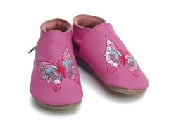 Starchild Butterfly Leather Baby Shoes