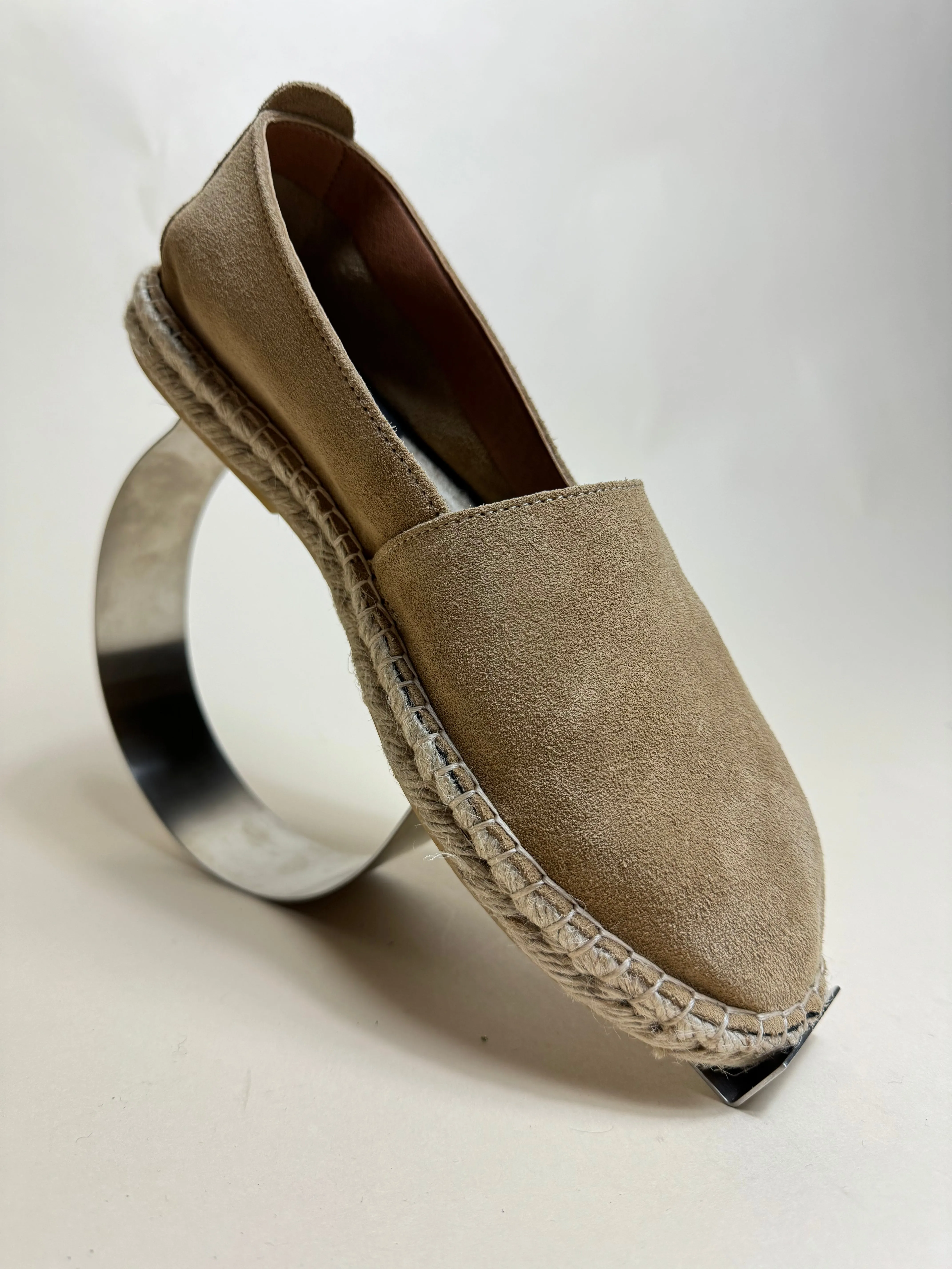 Suede Espadrille
