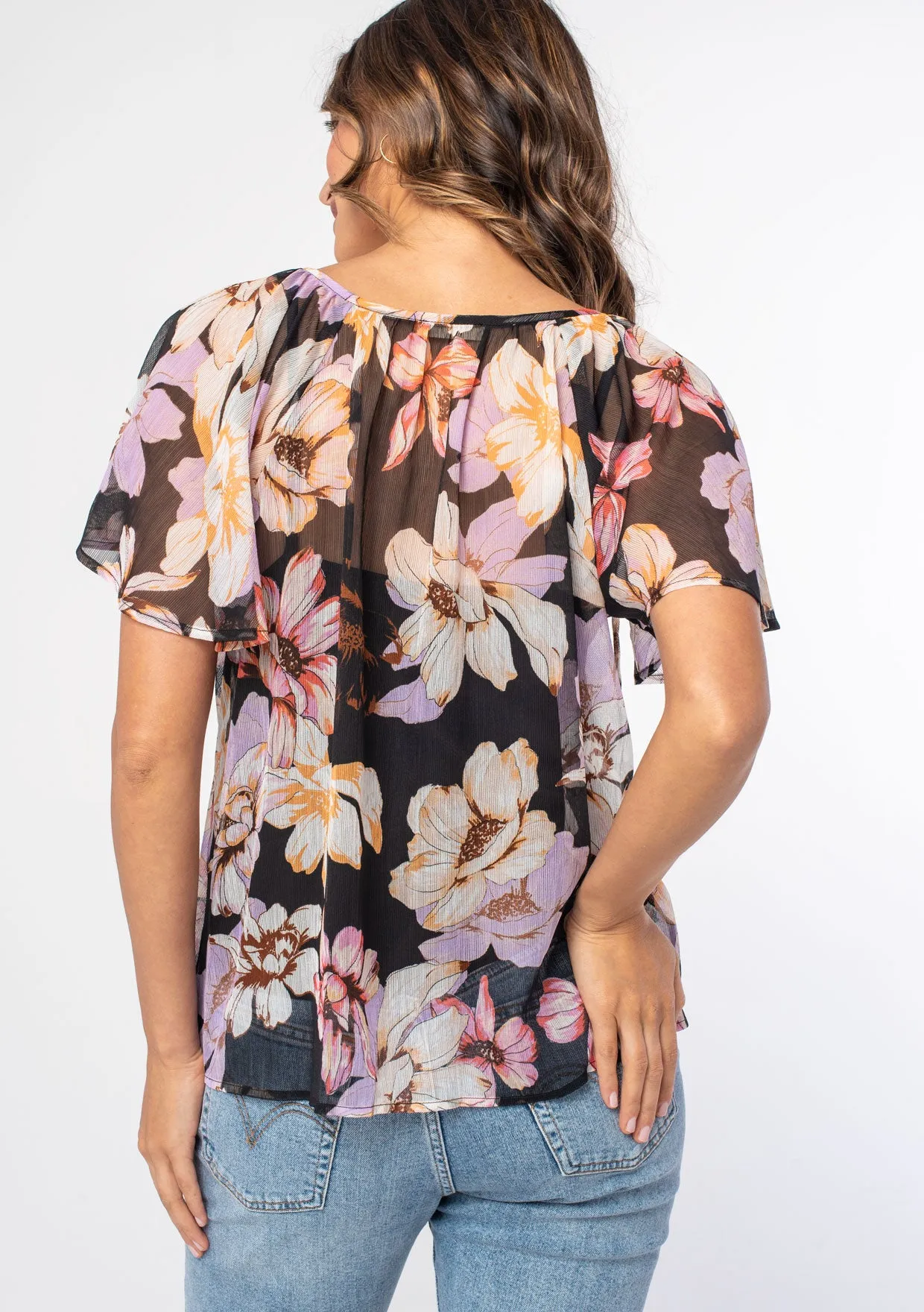Superbloom Chiffon Top