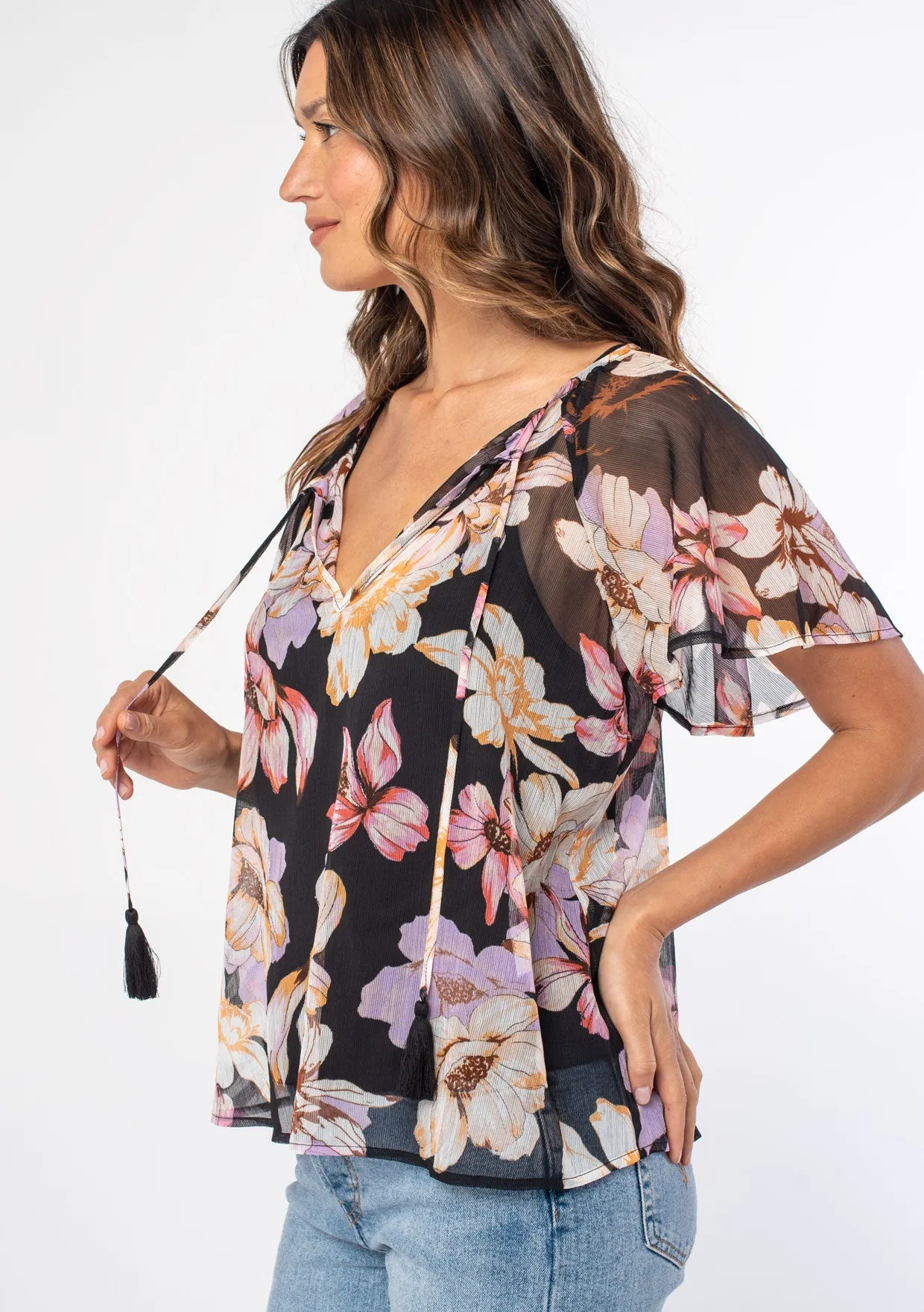 Superbloom Chiffon Top