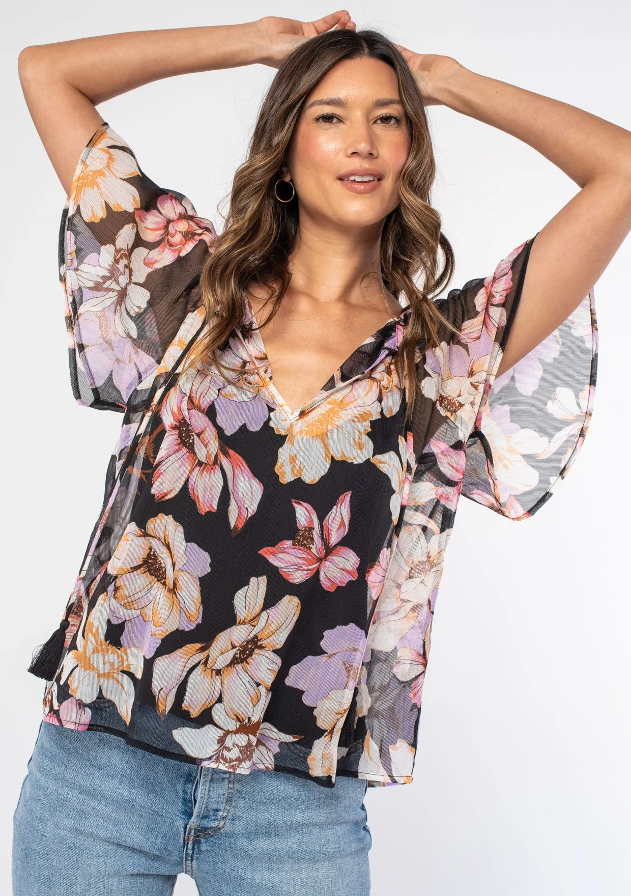 Superbloom Chiffon Top