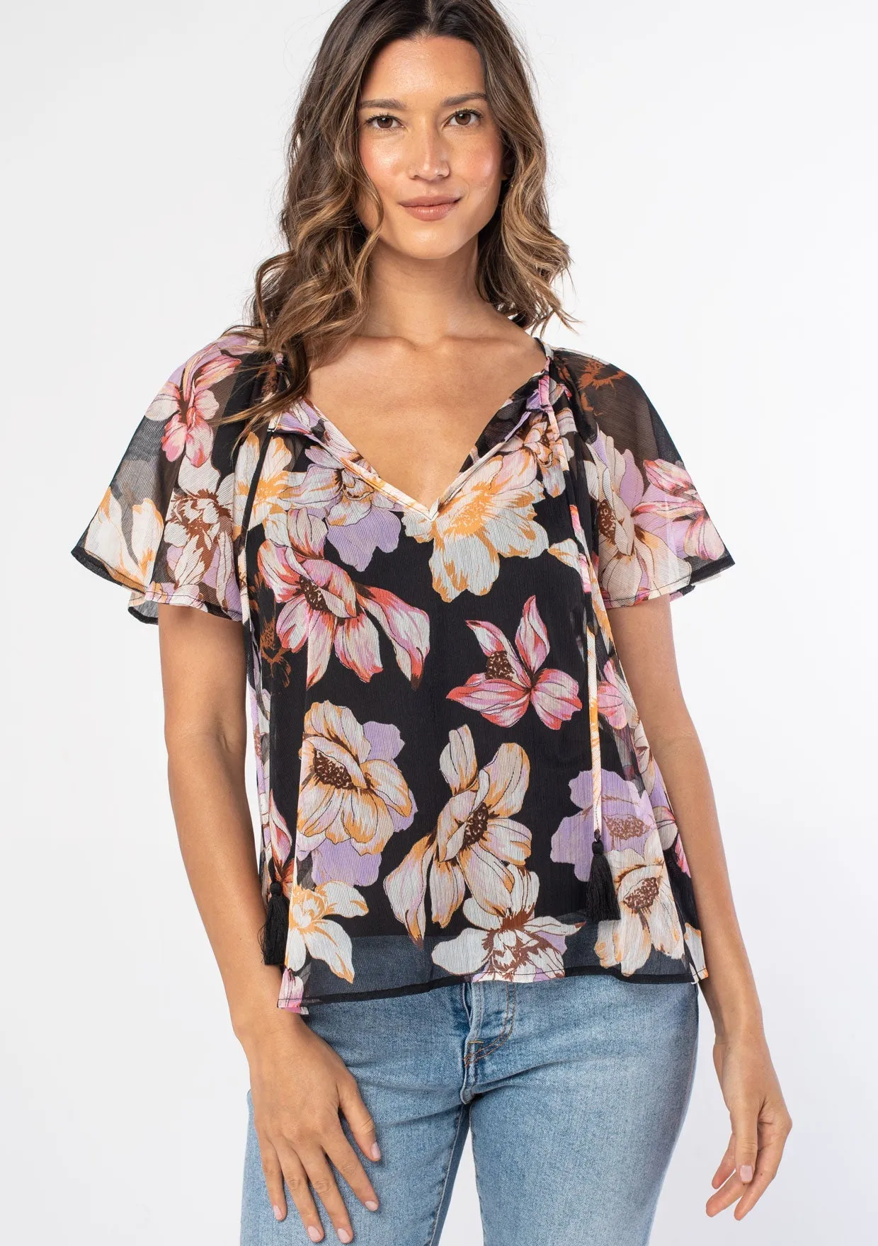 Superbloom Chiffon Top