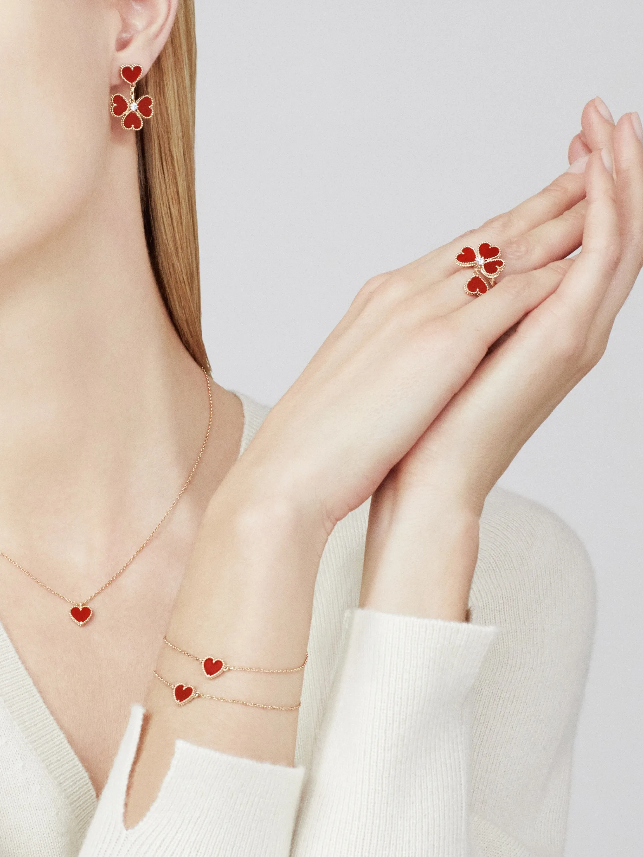 Sweet Alhambra Heart Bracelet