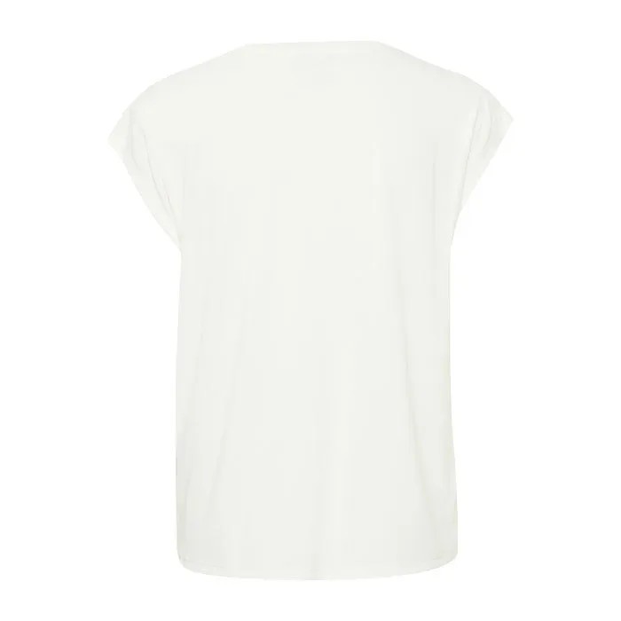 T-Shirt «LISKEN» in cloud dancer von ICHI