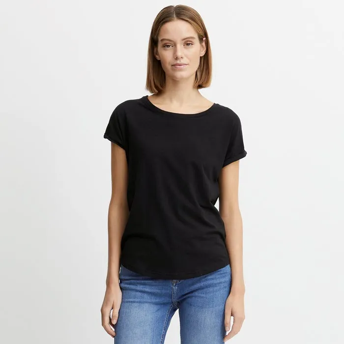 T-Shirt «PAMILA» in black von b.young - Gr. XS