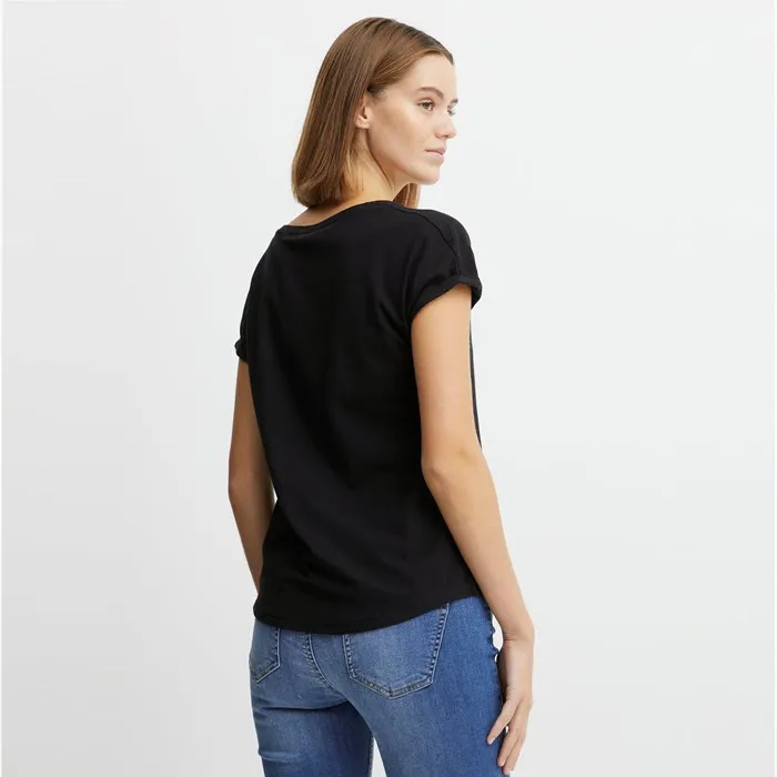 T-Shirt «PAMILA» in black von b.young - Gr. XS