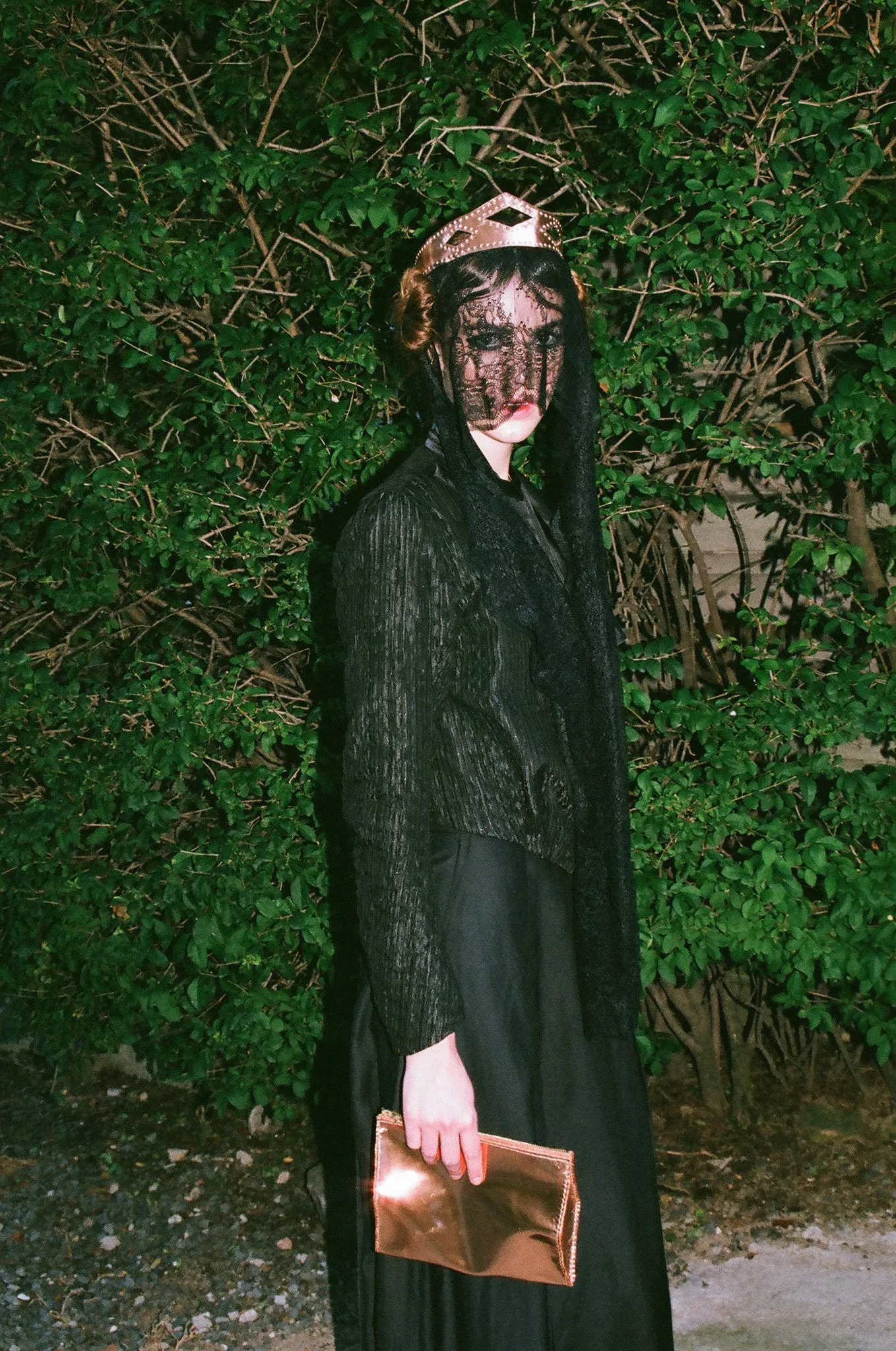 Taurus Cropped Victorian Jacket & Long Train Skirt