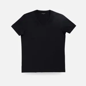 The Black V Neck Undershirt