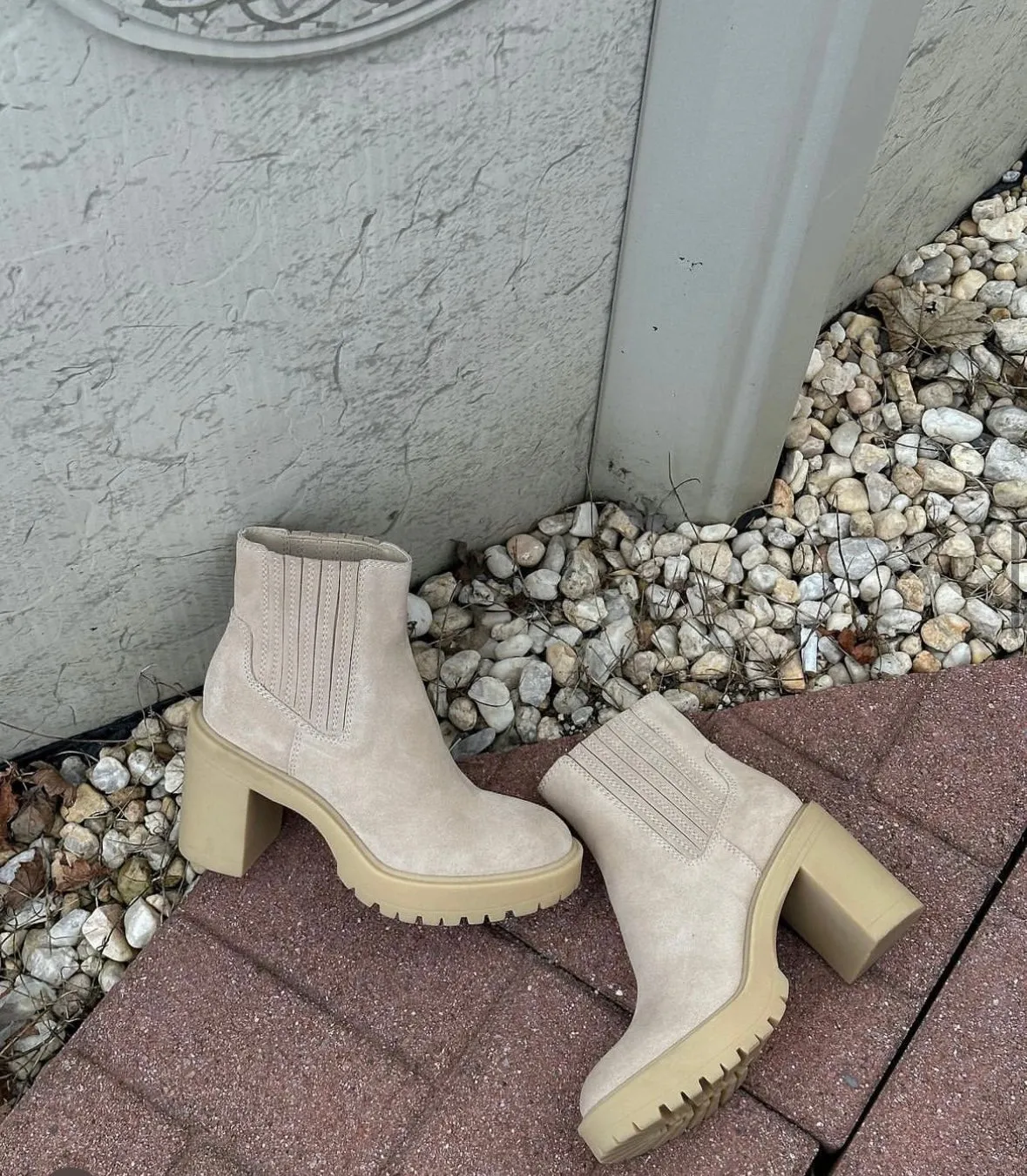 The Caster H20 Booties by Dolce Vita - Dune Suede