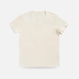 The Ecru V Neck Undershirt