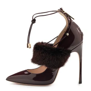 Throne Mink Pump