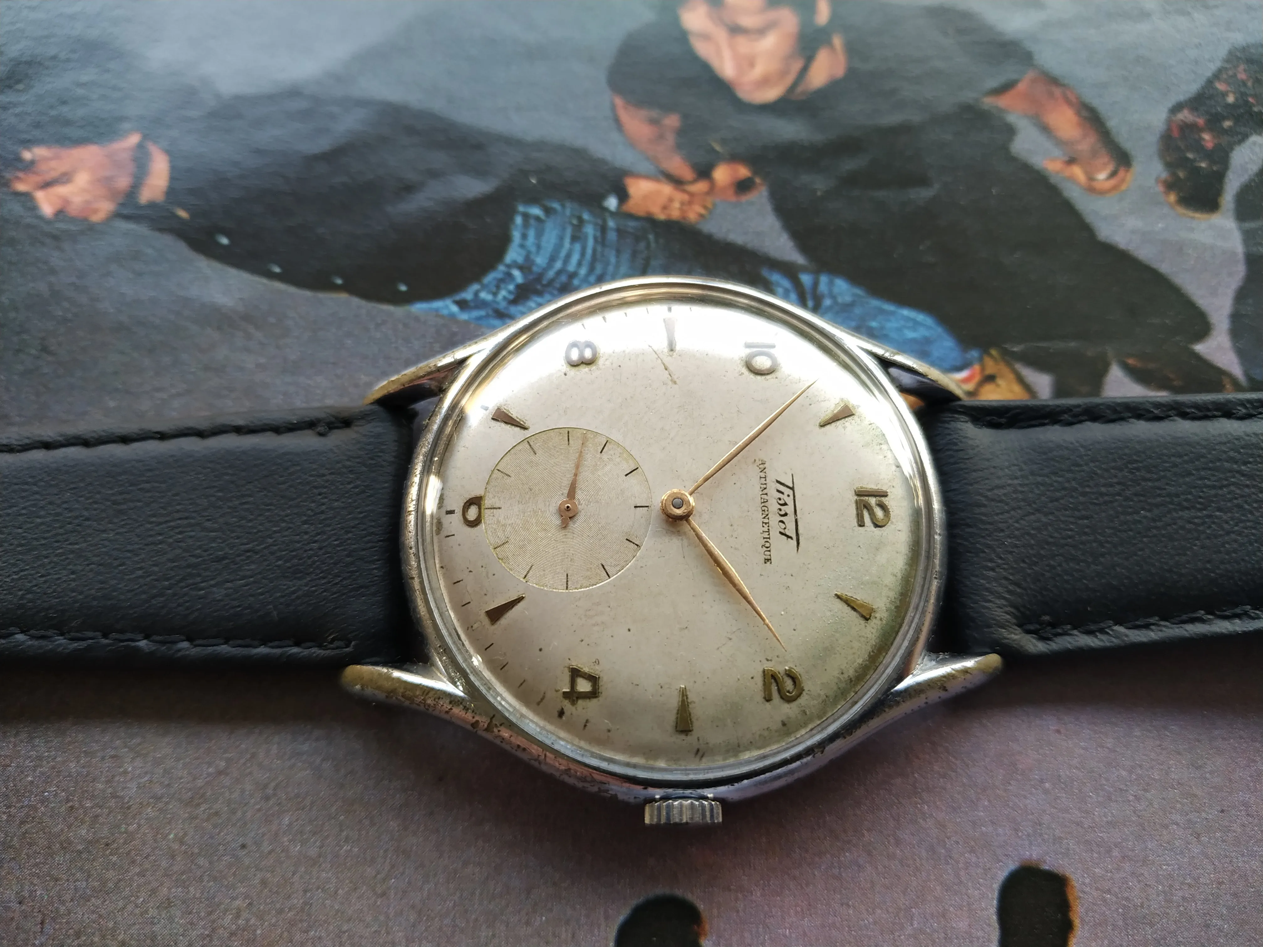 Tissot Sub Second Vintage Wristwatch