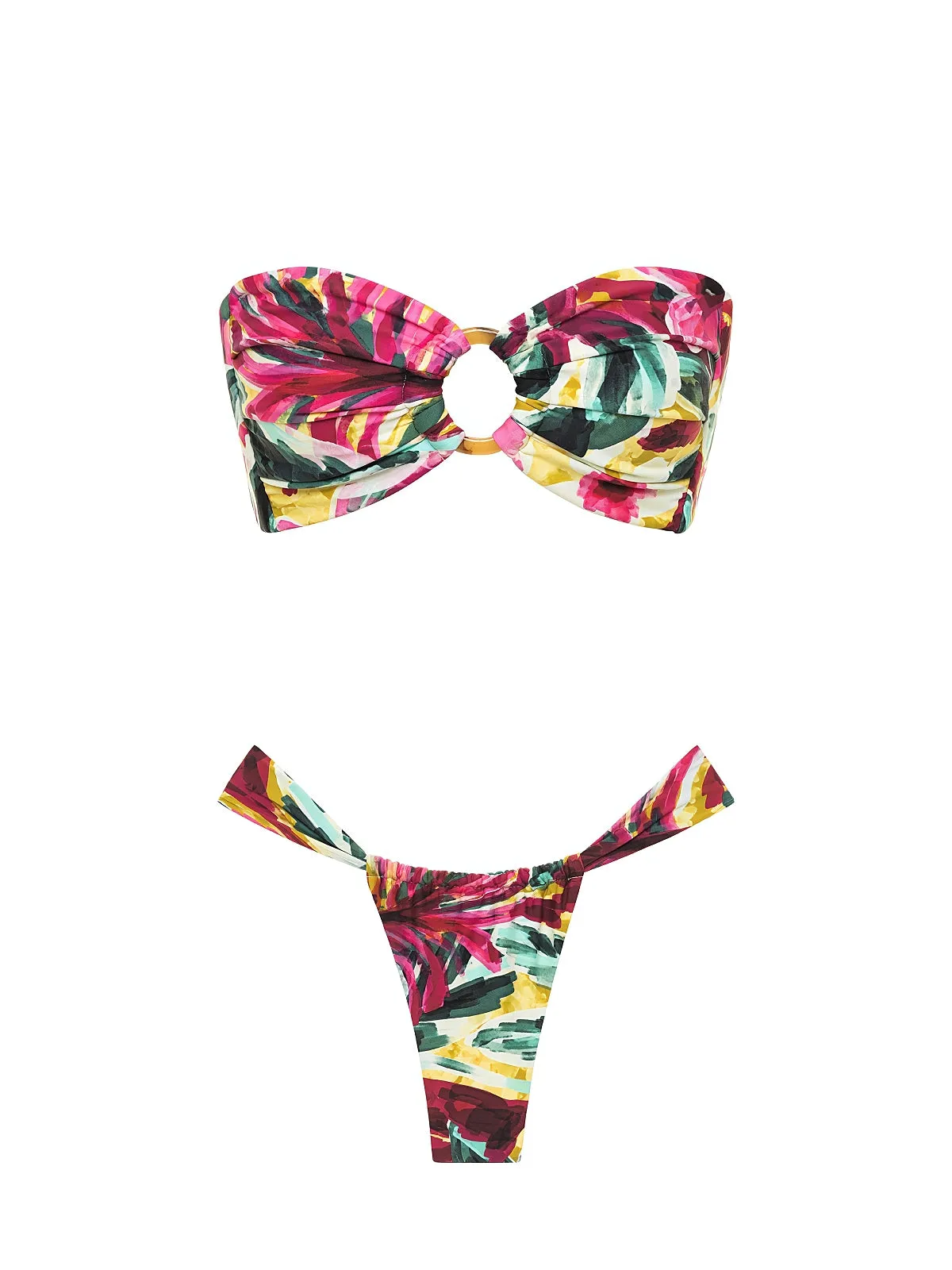 Tori Ties Bandeau-Sandra Bikini ::RET