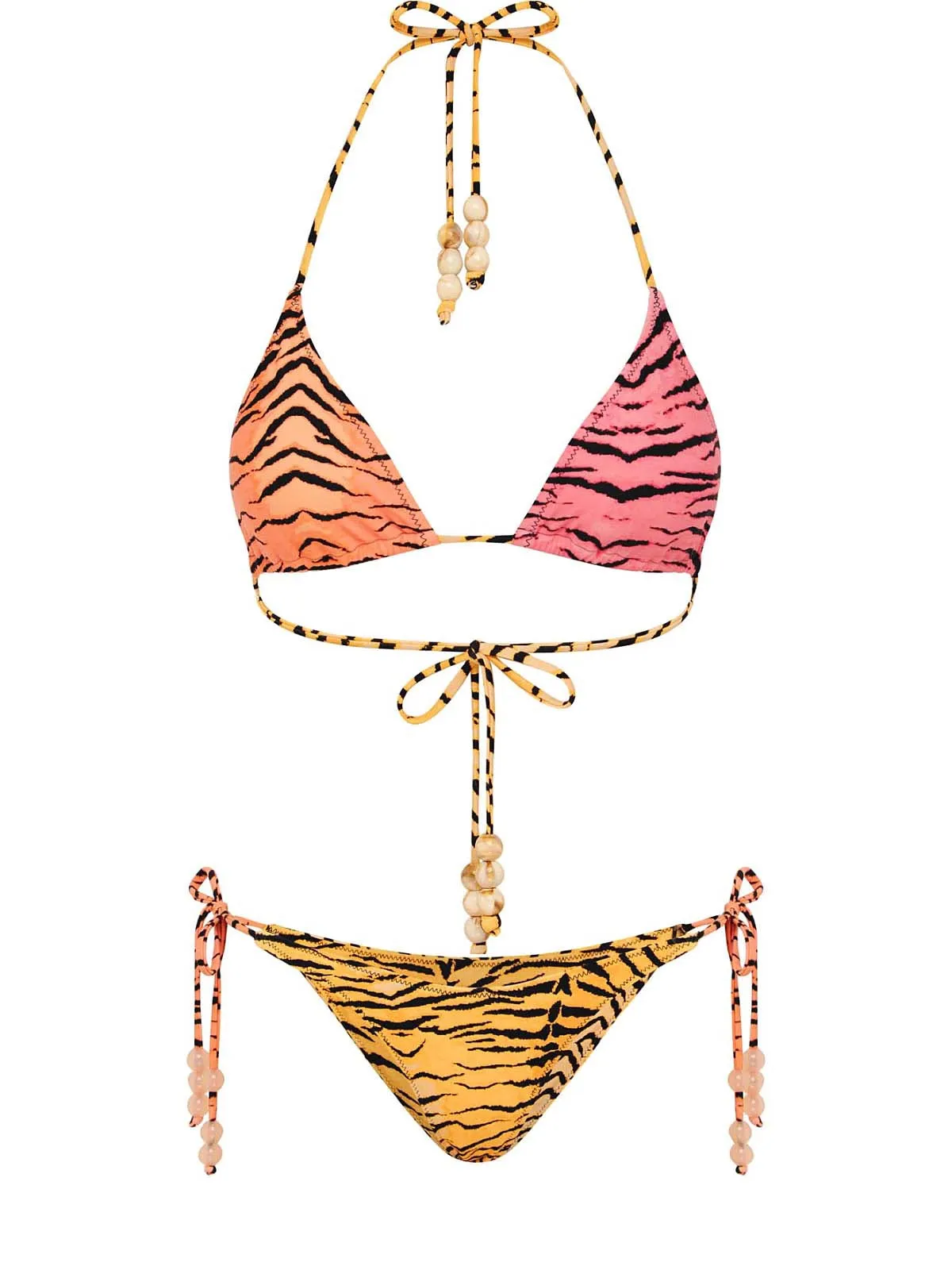 Triangle-90's Tie Up Pant Bikini