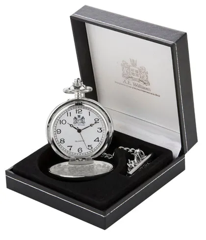 Triple Swirl Pocket Watch