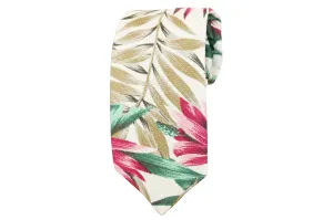 Tropical Floral Tie