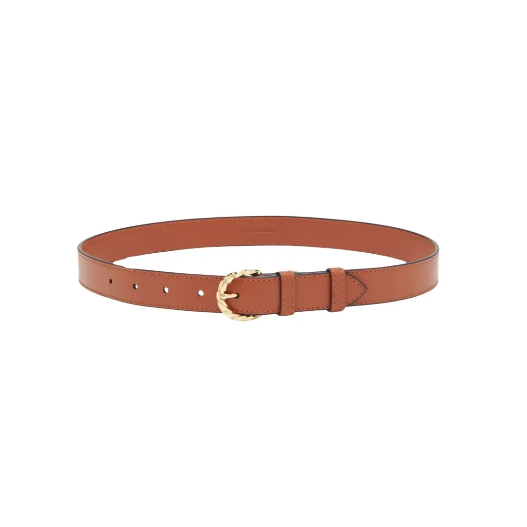 ULLA JOHNSON GIA TWISTED BUCKLE BELT