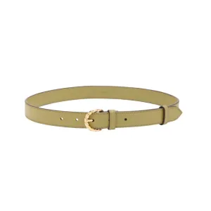 ULLA JOHNSON GIA TWISTED BUCKLE BELT