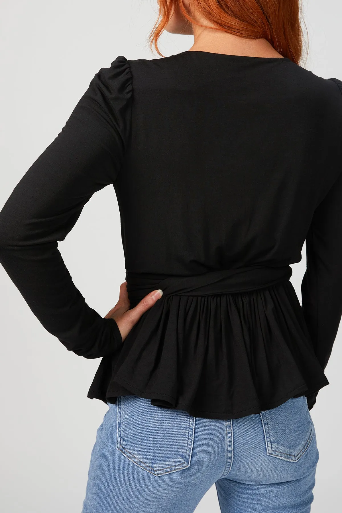 V-NECK MODAL TOP
