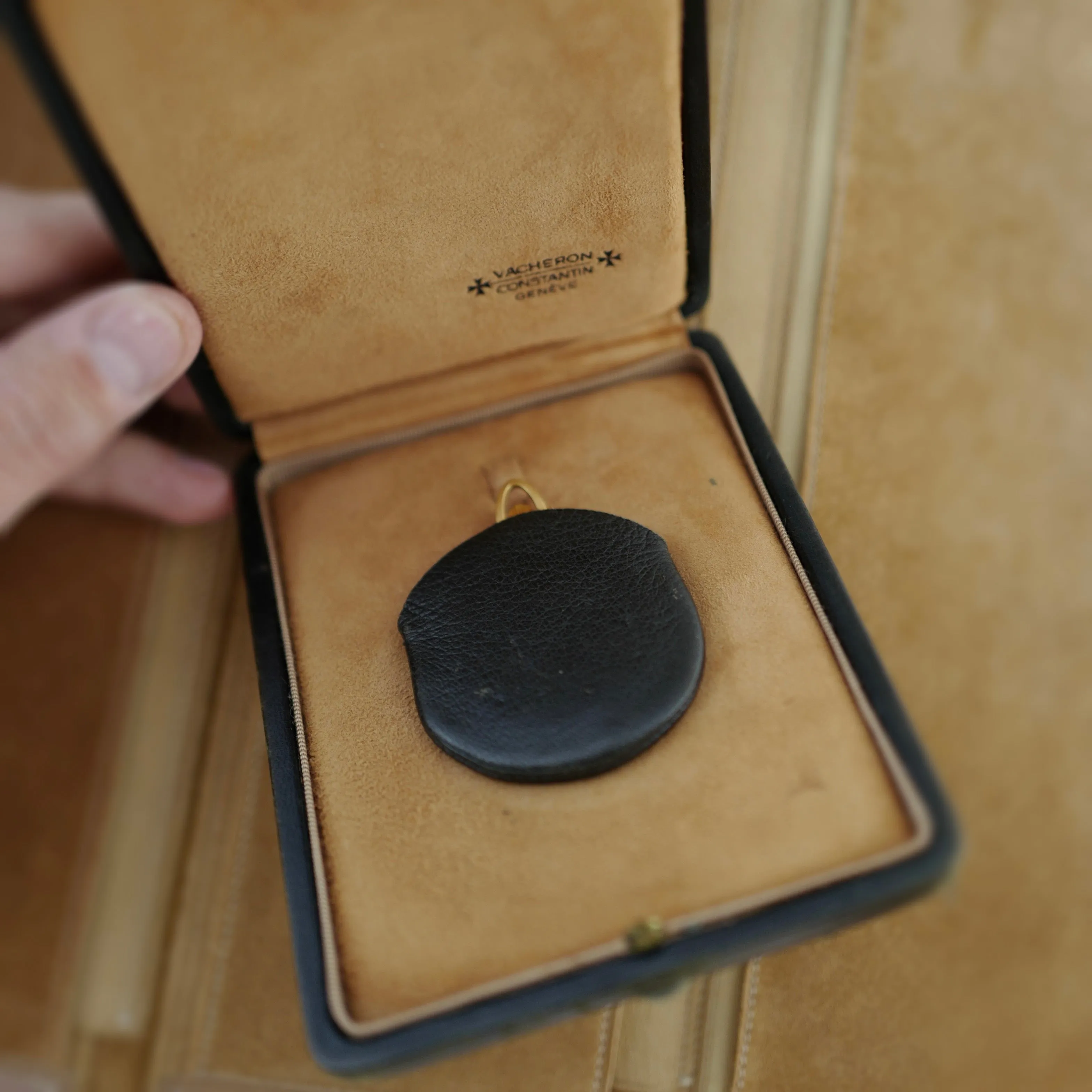 Vacheron Constantin Yellow Gold Pocket Watch with Original Box and Warranty (New Arrival)