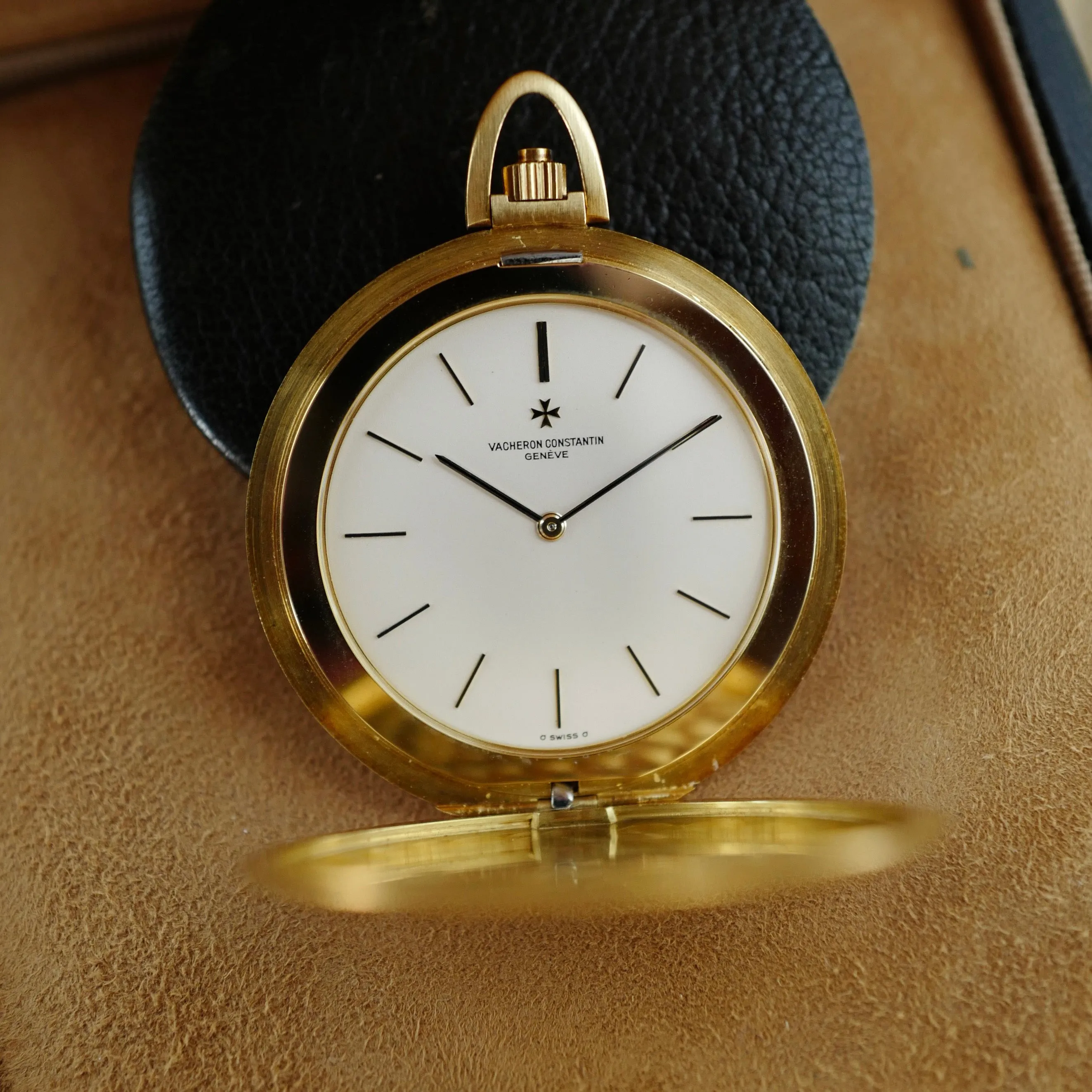 Vacheron Constantin Yellow Gold Pocket Watch with Original Box and Warranty (New Arrival)
