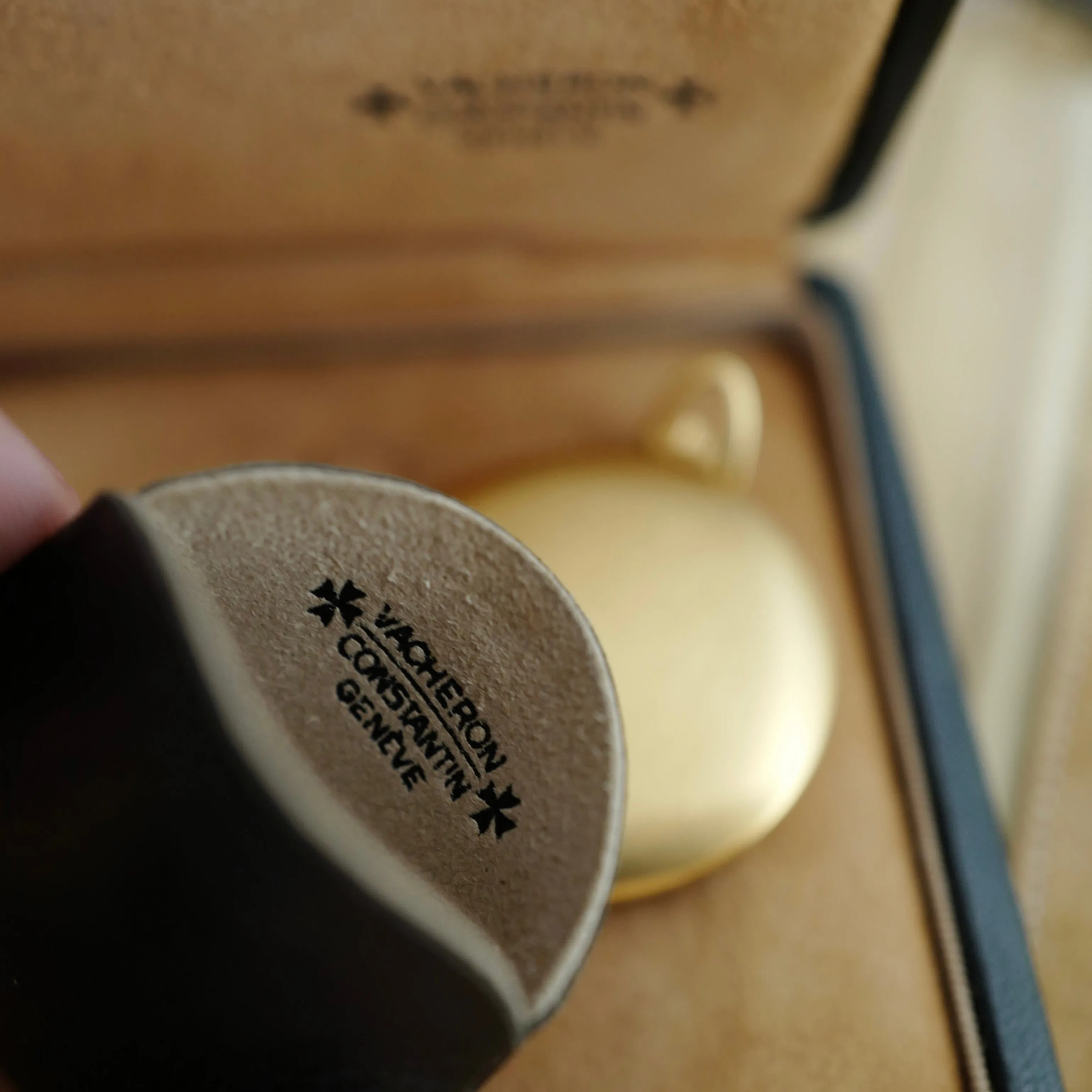 Vacheron Constantin Yellow Gold Pocket Watch with Original Box and Warranty (New Arrival)
