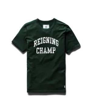 Varsity T-Shirt Pima Jersey Forest Green