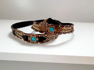 Vegan Leather Hat Band