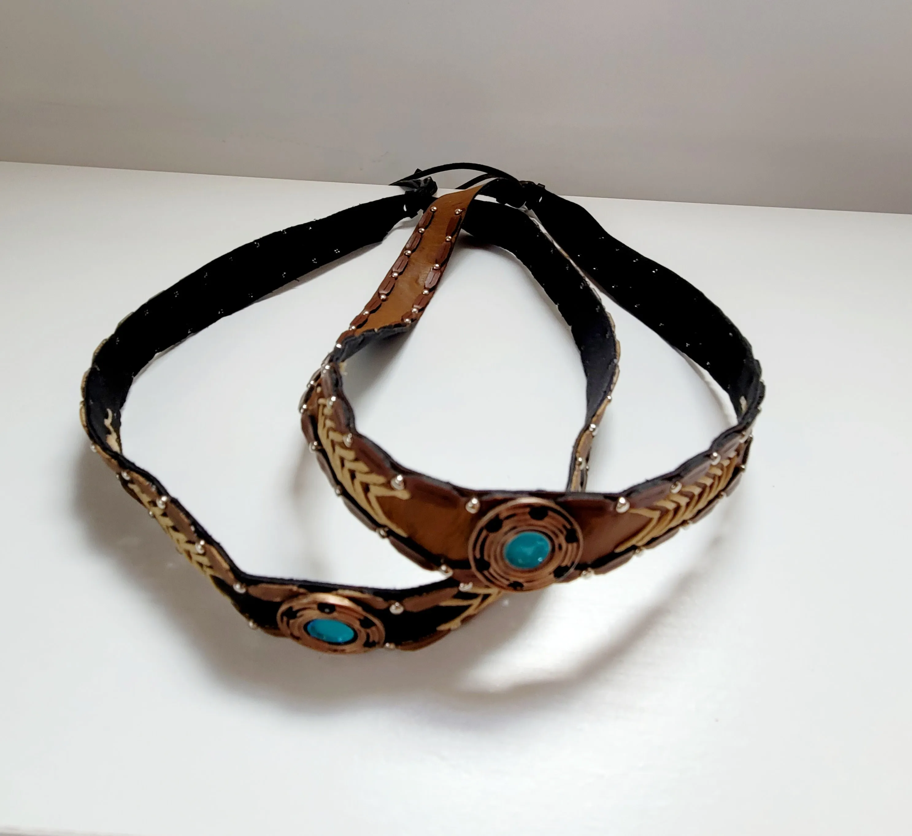 Vegan Leather Hat Band