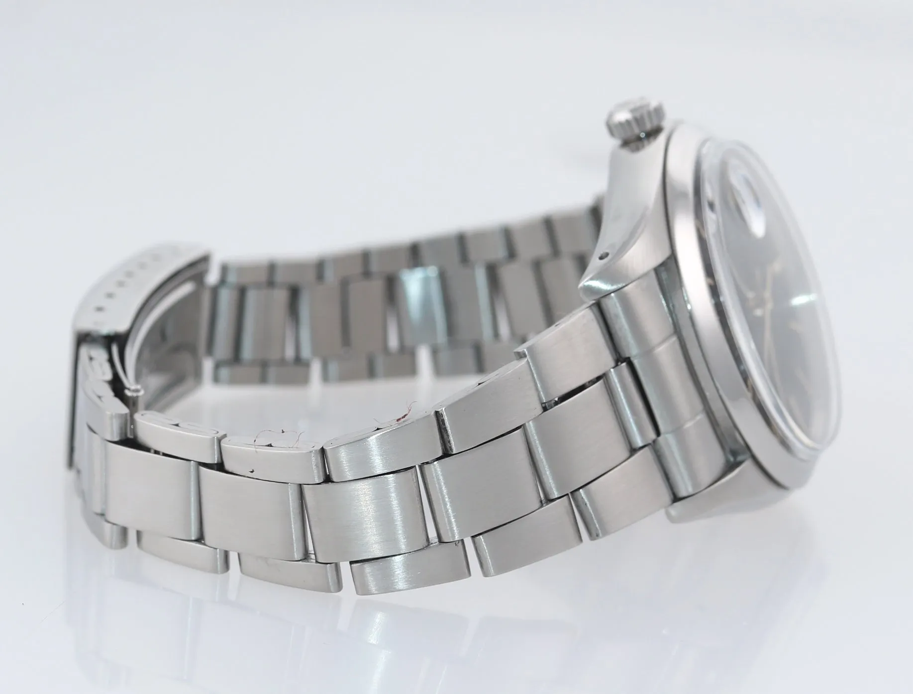 Vintage Rolex Oyster Date Stainless Steel 6694 Precision 34mm grey Manual Watch