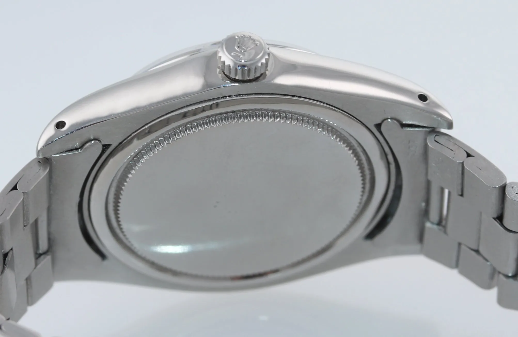 Vintage Rolex Oyster Date Stainless Steel 6694 Precision 34mm grey Manual Watch