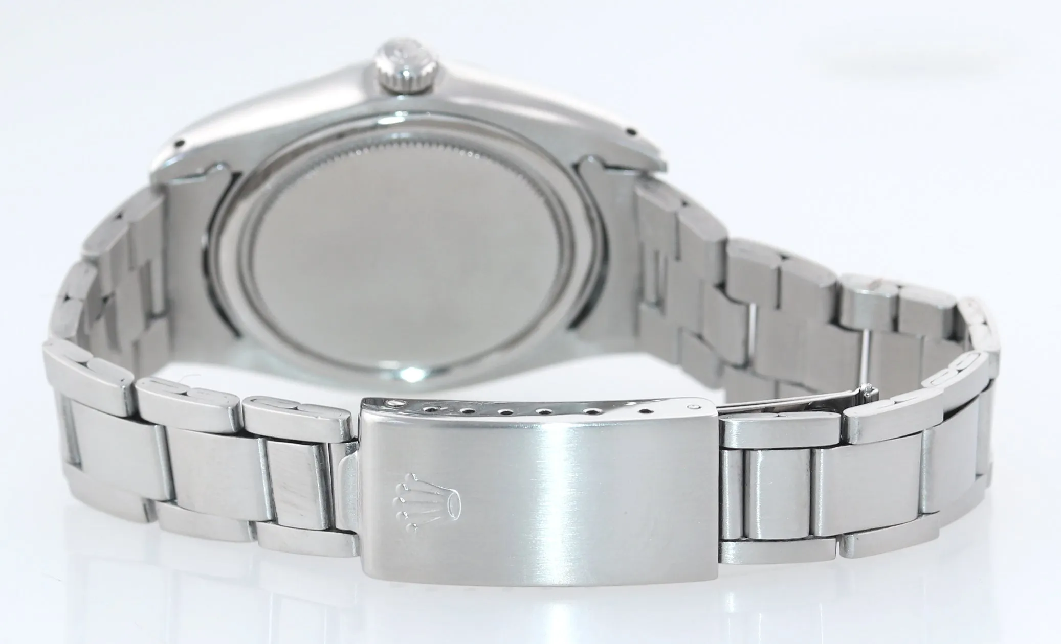 Vintage Rolex Oyster Date Stainless Steel 6694 Precision 34mm grey Manual Watch