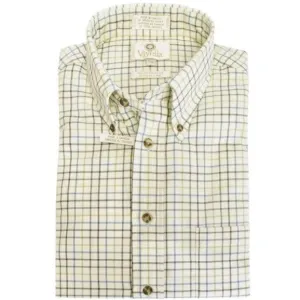 Viyella Plaid Button Down Long Sleeve Sport Shirt