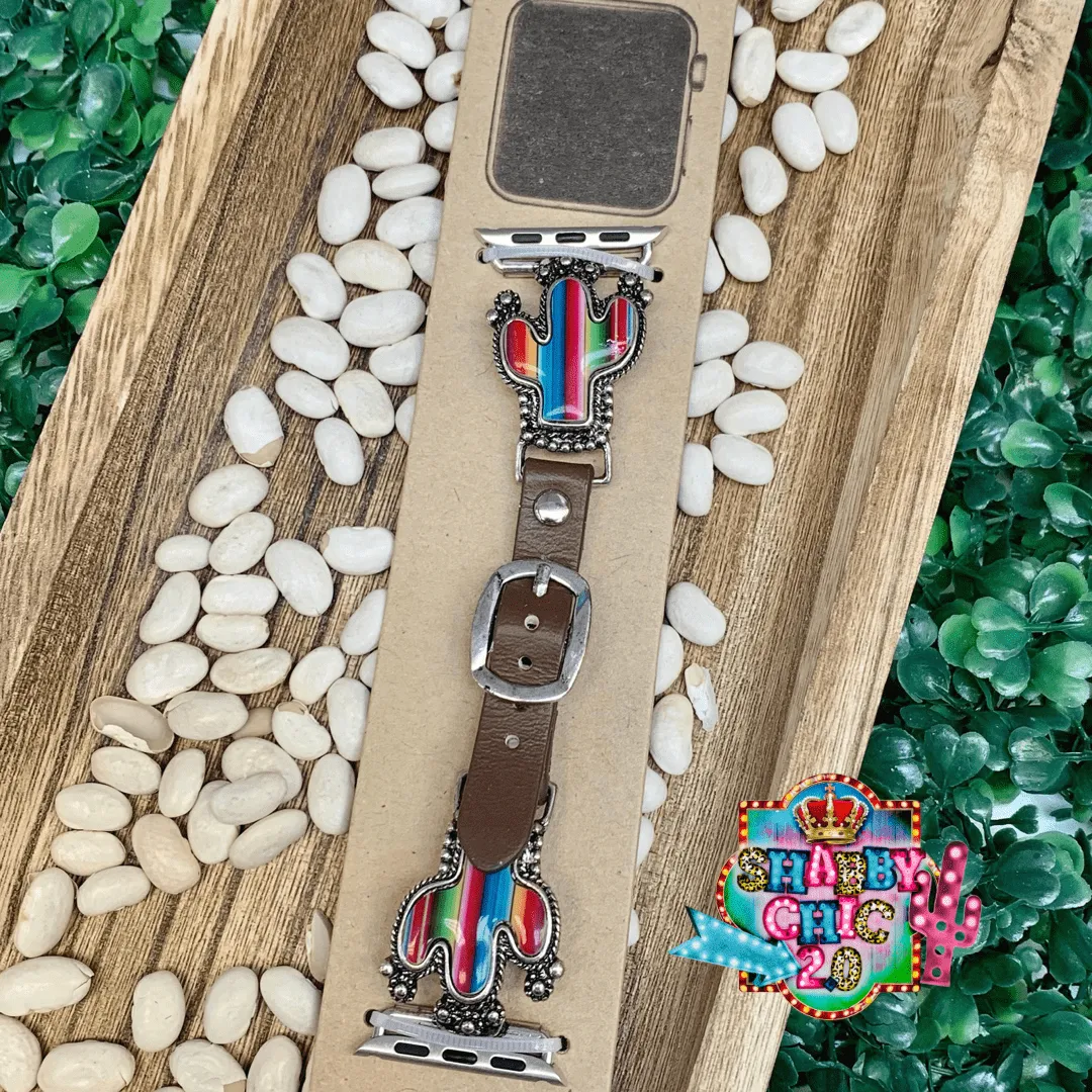 Western Style Watchbands - Cactus
