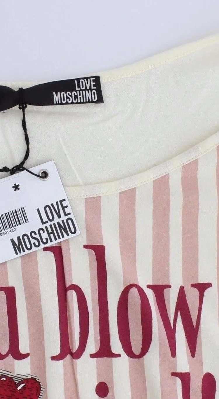White striped longsleeved cotton top