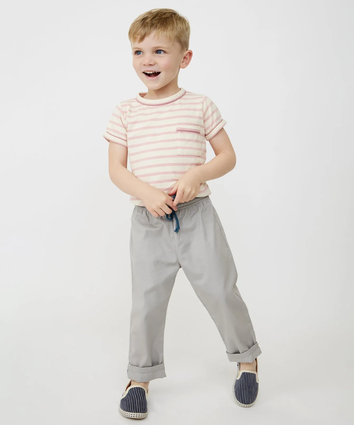 Willie T-Shirt, Petal Stripe
